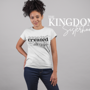 Created with a Purpose Christian T-Shirt for Adults