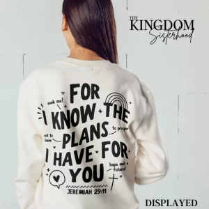 Trust God's Plan Premium Faith-Based Crewneck Sweatshirt